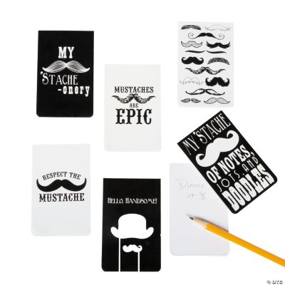 Mustache Notepads