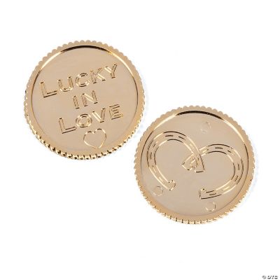 “Lucky in Love” Gold Coins Oriental Trading Discontinued