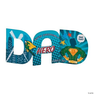 Super Dad Father’s Day Sticker Cards