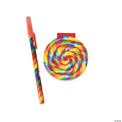 Pen And Lollipop Notepads