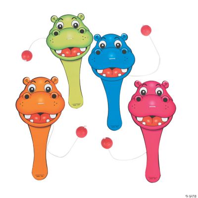 Neon Hippo Paddleball Games