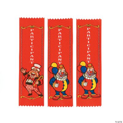 Carnival “Participant” Party Ribbons
