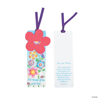 Flower Seeded Bookmarks