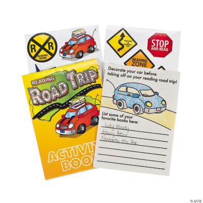 “Road Trip” Activity Book With Stickers