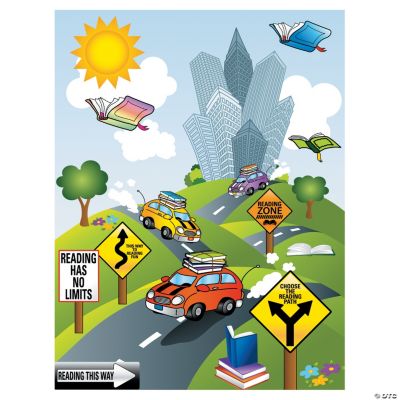 Reading Road Trip Make-A-Sticker Scenes