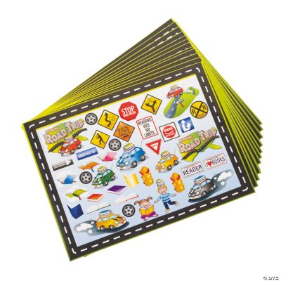 “Reading Road Trip” Sticker Sheets