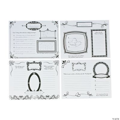 Wedding Doodle Place Mats For Adults