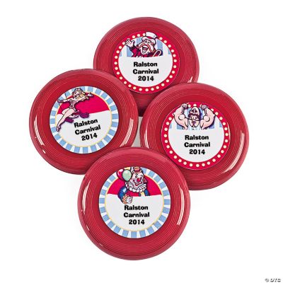 Personalized Carnival Flying Disks
