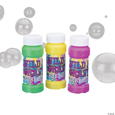“Wild & Crazy” Bubble Bottles