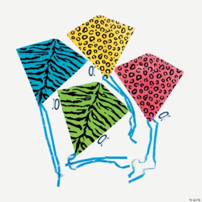Neon Animal Print Kites