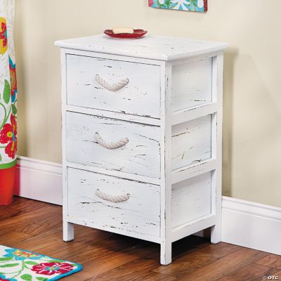 Three-Drawer Chest with Rope Handles
