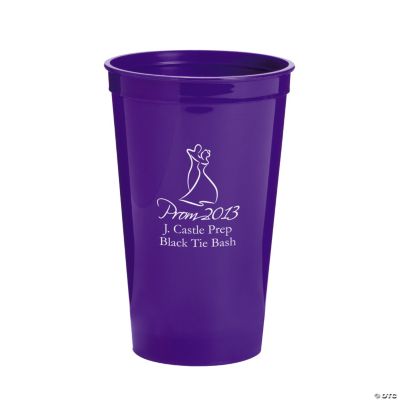 Personalized Purple 2013 Prom Night Tumblers