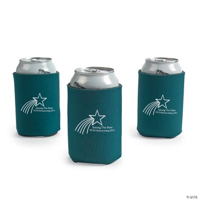 Personalized Green Shooting Star Can Covers