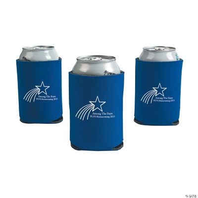 Personalized Blue Shooting Star Can Covers