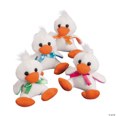 Plush Bright Easter Ducks