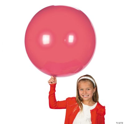 Rose Pink Round Latex Balloons - 36