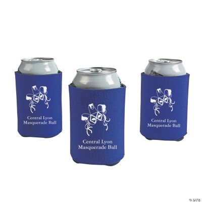Personalized Purple Masquerade Can Covers