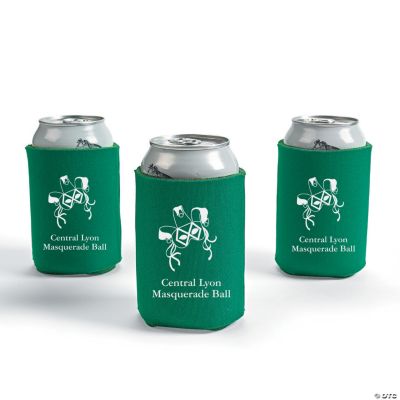 Personalized Green Masquerade Can Covers