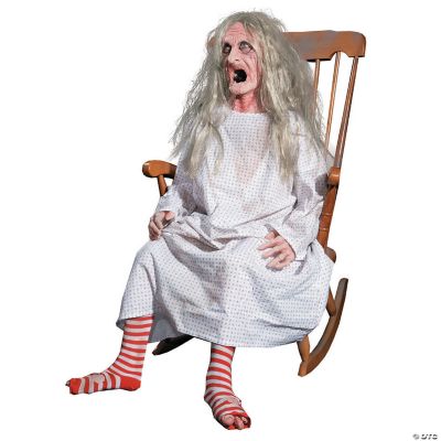 Life-Size Animated Rocking Granny