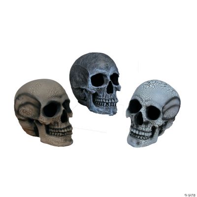 Large Yellow Realistic Skull