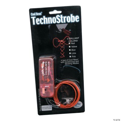 Cool Red Neon Strobe Wire