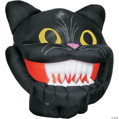 Cat Head With Dropping Jaw