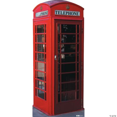 English Phone Booth Stand-Up