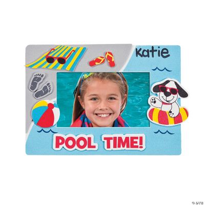 Pool Time Photo Frame Magnet Craft Kit