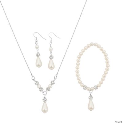 Faux Pearl Bridal Jewelry Craft Kit