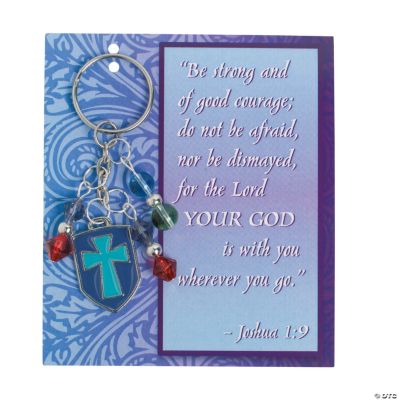 Religious Shield Key Chain With Card Craft Kit