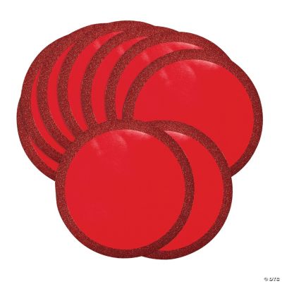 Red Glitz Place Mats