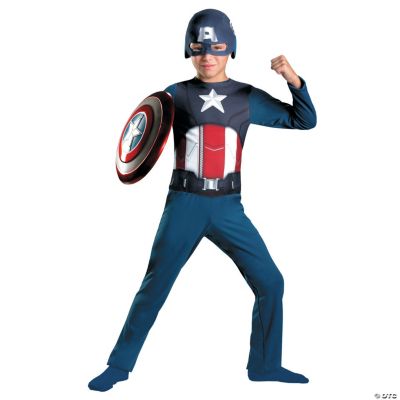 The Avengers™ Captain America Basic Boy's Costume