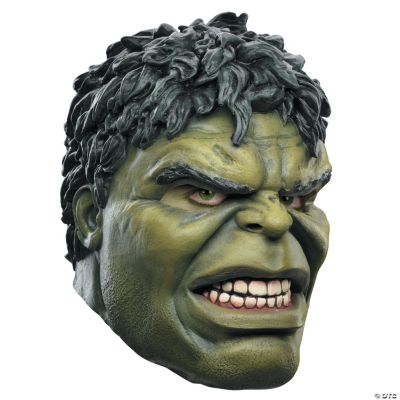 Hulk Avengers Latex Deluxe Mask