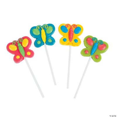Butterfly Frosted Swirl Pops