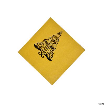 Gold Glitz Beverage Napkins