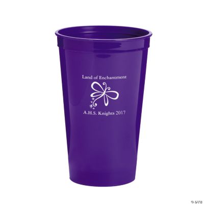 Purple Personalized Enchantment Tumblers