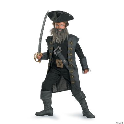 Blackbeard Deluxe Boy’s Costume