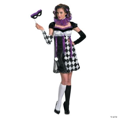 Harlequin Masquerade Adult Women’s Costume