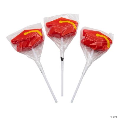 Red Mortarboard Graduation Suckers