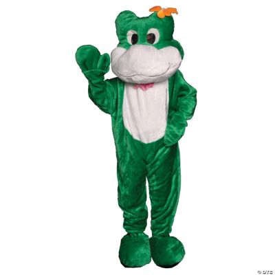 Frog Mascot One Size Adult Costume