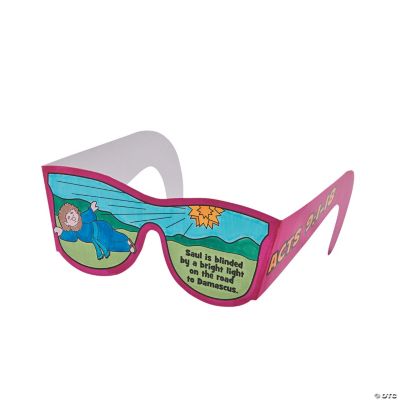 Color Your Own Saul Is Blinded Glasses Oriental Trading Discontinued