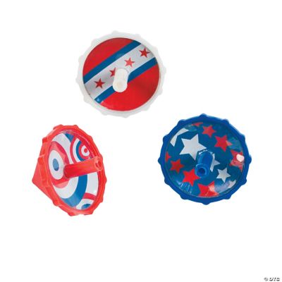Patriotic Spin Tops
