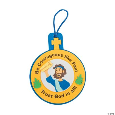Paul Was Courageous Ornament Craft Kit
