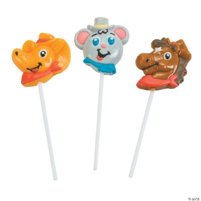 “Wild West” Character Suckers