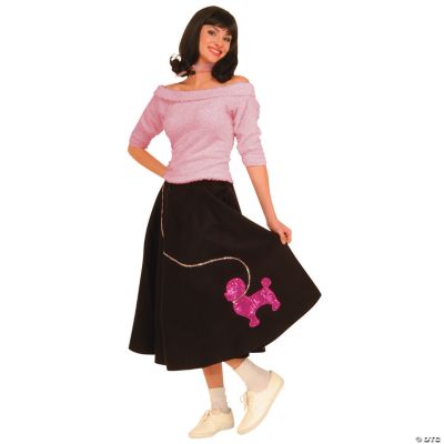 Sock Hop Top Pink Adult Women’s Costume