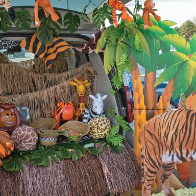 Safari Birthday Party on Safari Trunk Or Treat Car Decorations   Oriental Trading