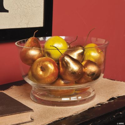 Gold Fruit Bowl Decoration