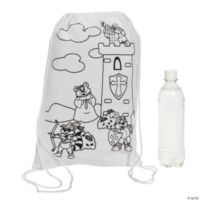 Color Your Own “Mighty Kingdom” Backpacks
