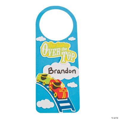 “Over The Top” Doorknob Hanger Craft Kit
