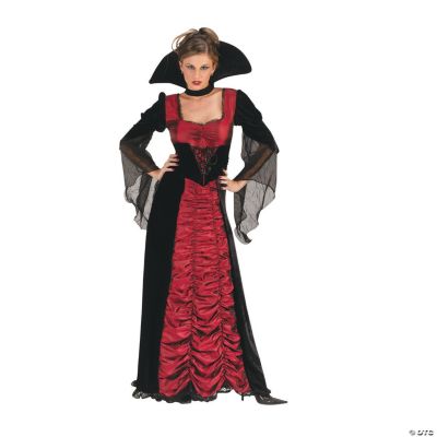 Coffin Vampress 2 Tone Adult Women’s Costume